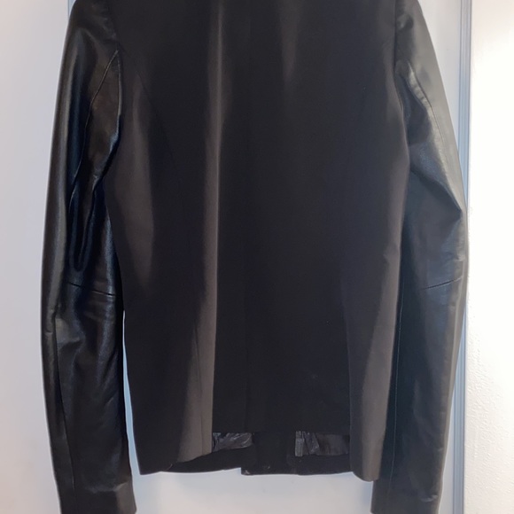 Rudsak black leather blazer - Picture 9 of 12